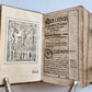 1589 CATECHISM in GERMAN by Michaelis Petrus antique PIGSKIN ILLUSTRATED 16th C.