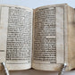 1589 CATECHISM in GERMAN by Michaelis Petrus antique PIGSKIN ILLUSTRATED 16th C.