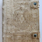 1730 Bibliotheca rhetorum in LATIN antique DECORATIVE PIGSKIN over WOOD BINDING