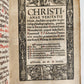 1533 POST-INCUNABULA THEOLOGY in LATIN antique ANCIENT VELLUM MANUSCRIPT BINDING
