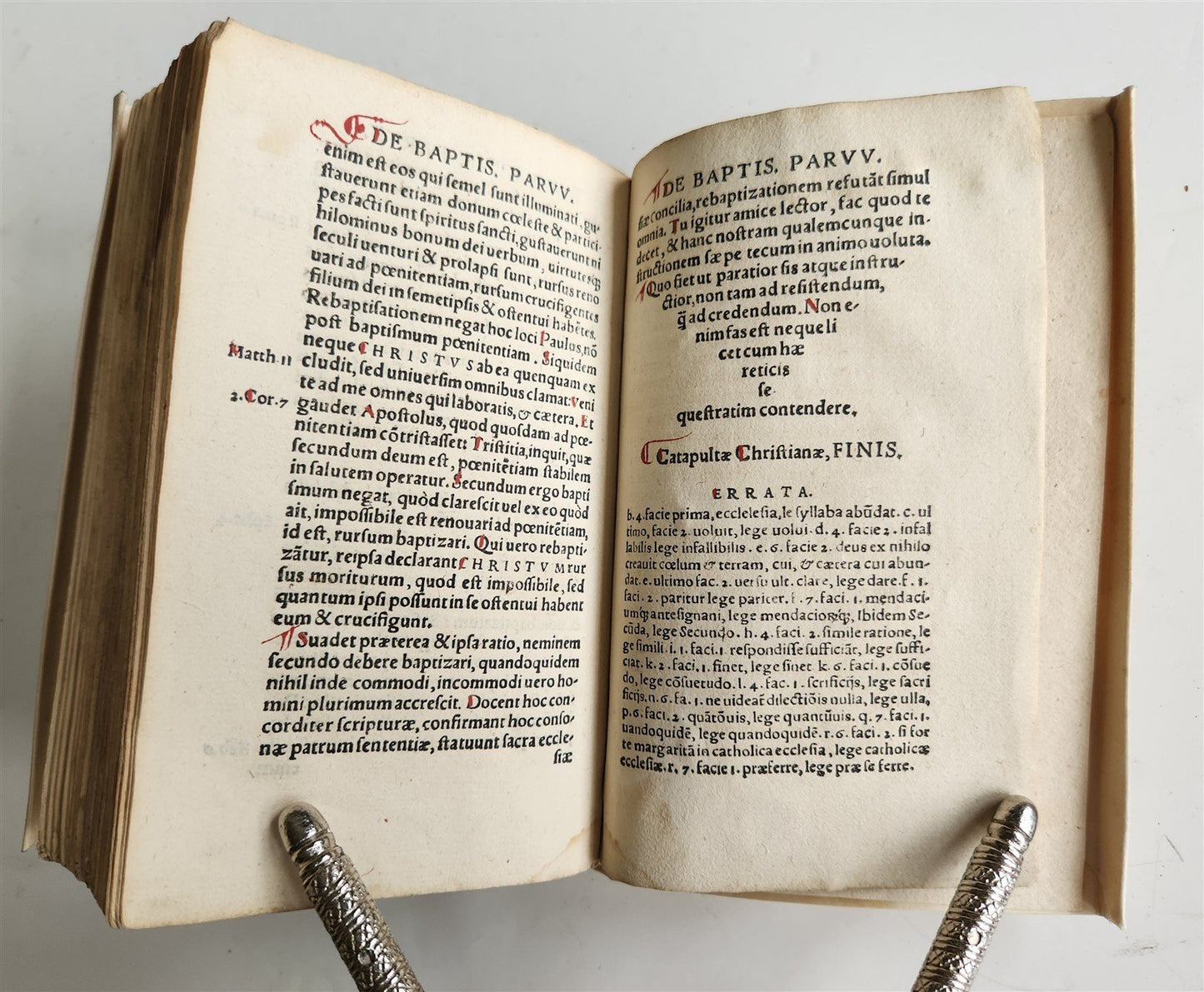 1533 POST-INCUNABULA THEOLOGY in LATIN antique ANCIENT VELLUM MANUSCRIPT BINDING