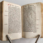 1533 POST-INCUNABULA THEOLOGY in LATIN antique ANCIENT VELLUM MANUSCRIPT BINDING