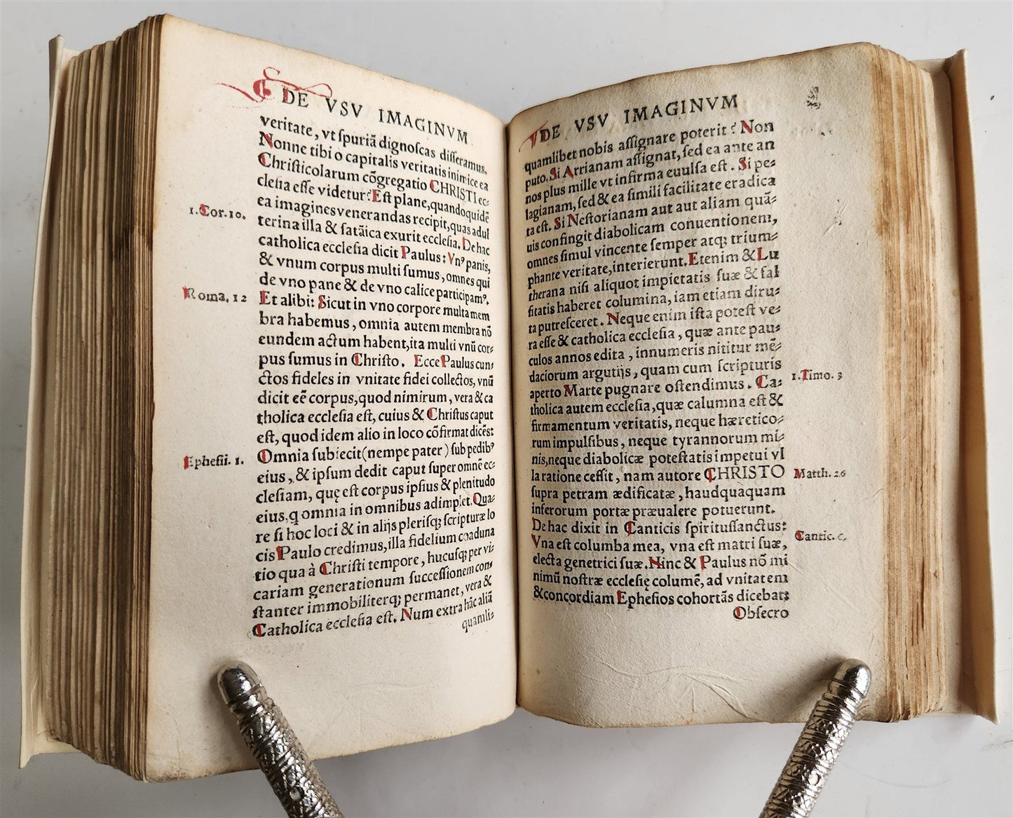 1533 POST-INCUNABULA THEOLOGY in LATIN antique ANCIENT VELLUM MANUSCRIPT BINDING