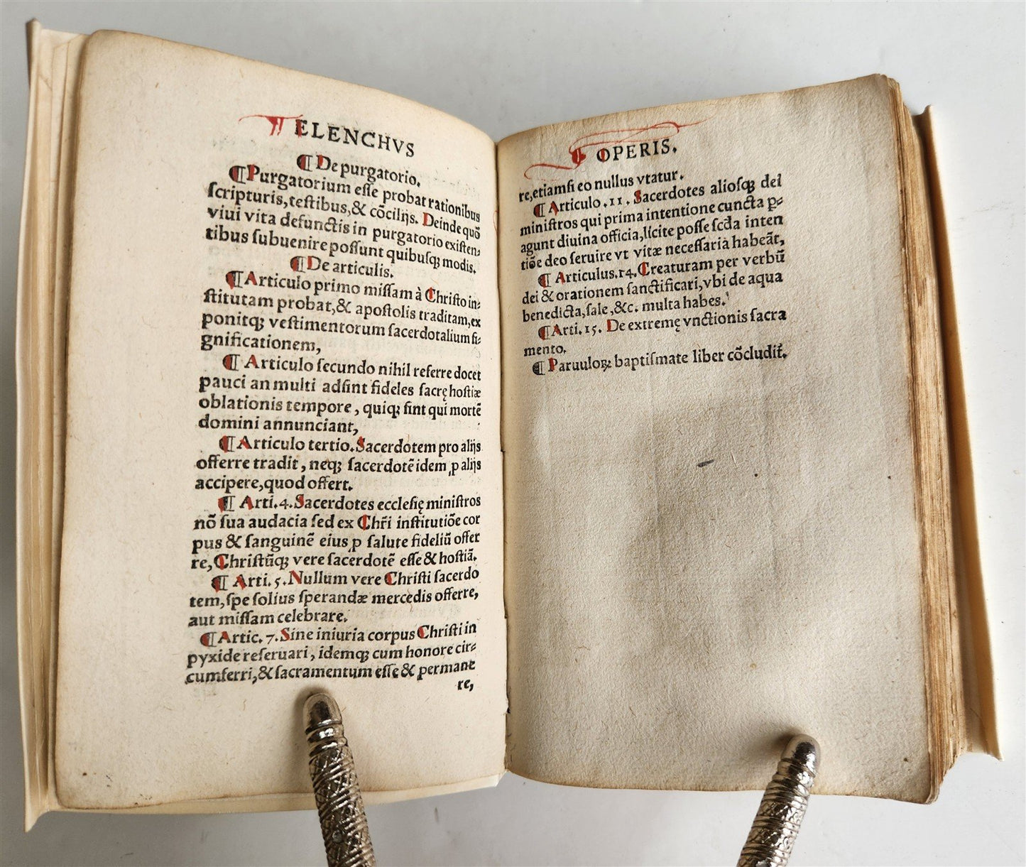 1533 POST-INCUNABULA THEOLOGY in LATIN antique ANCIENT VELLUM MANUSCRIPT BINDING