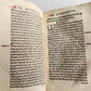 1533 POST-INCUNABULA THEOLOGY in LATIN antique ANCIENT VELLUM MANUSCRIPT BINDING