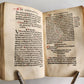 1533 POST-INCUNABULA THEOLOGY in LATIN antique ANCIENT VELLUM MANUSCRIPT BINDING