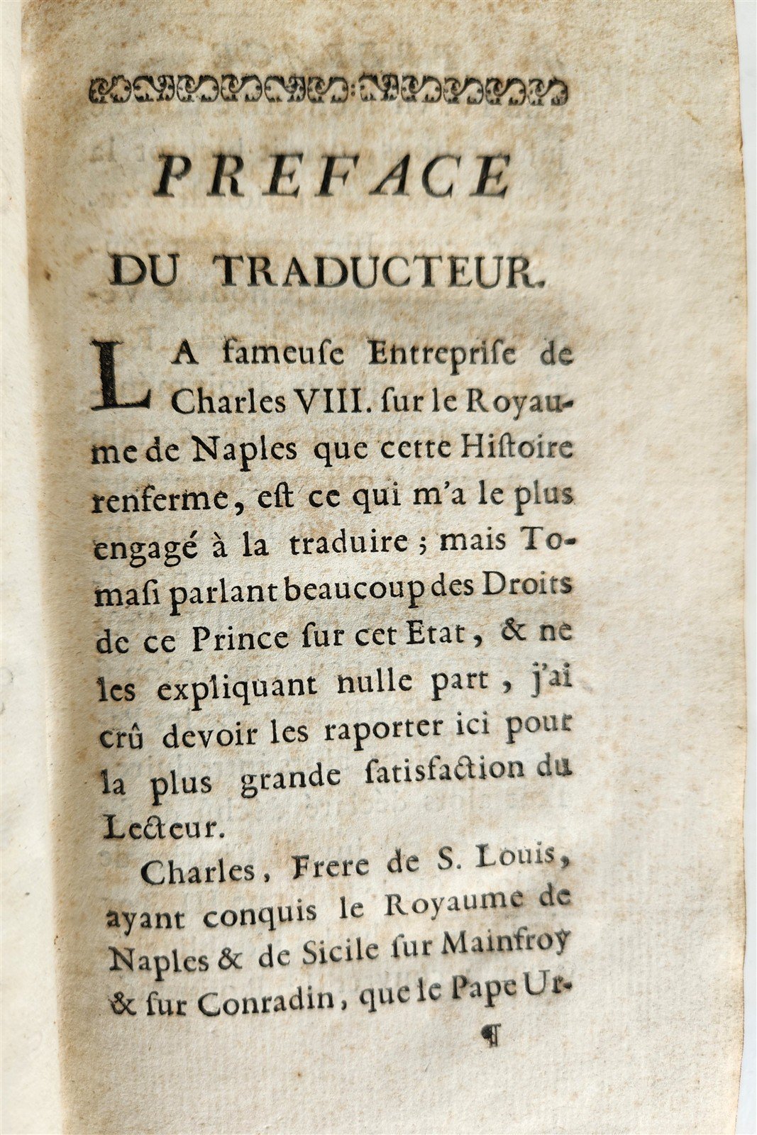 1756 LIFE of CESAR BORGIA ILLUSTRATED w/ PORTRAIT antique VELLUM BINDING