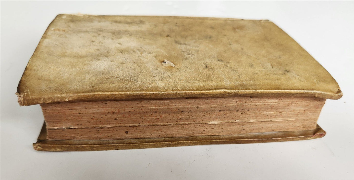 1721 TRAVELS to CHINA by Gio. Gemelli ILLUSTRATED antique VELLUM BINDING