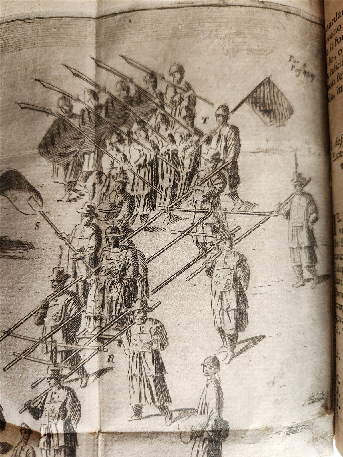 1721 TRAVELS to CHINA by Gio. Gemelli ILLUSTRATED antique VELLUM BINDING