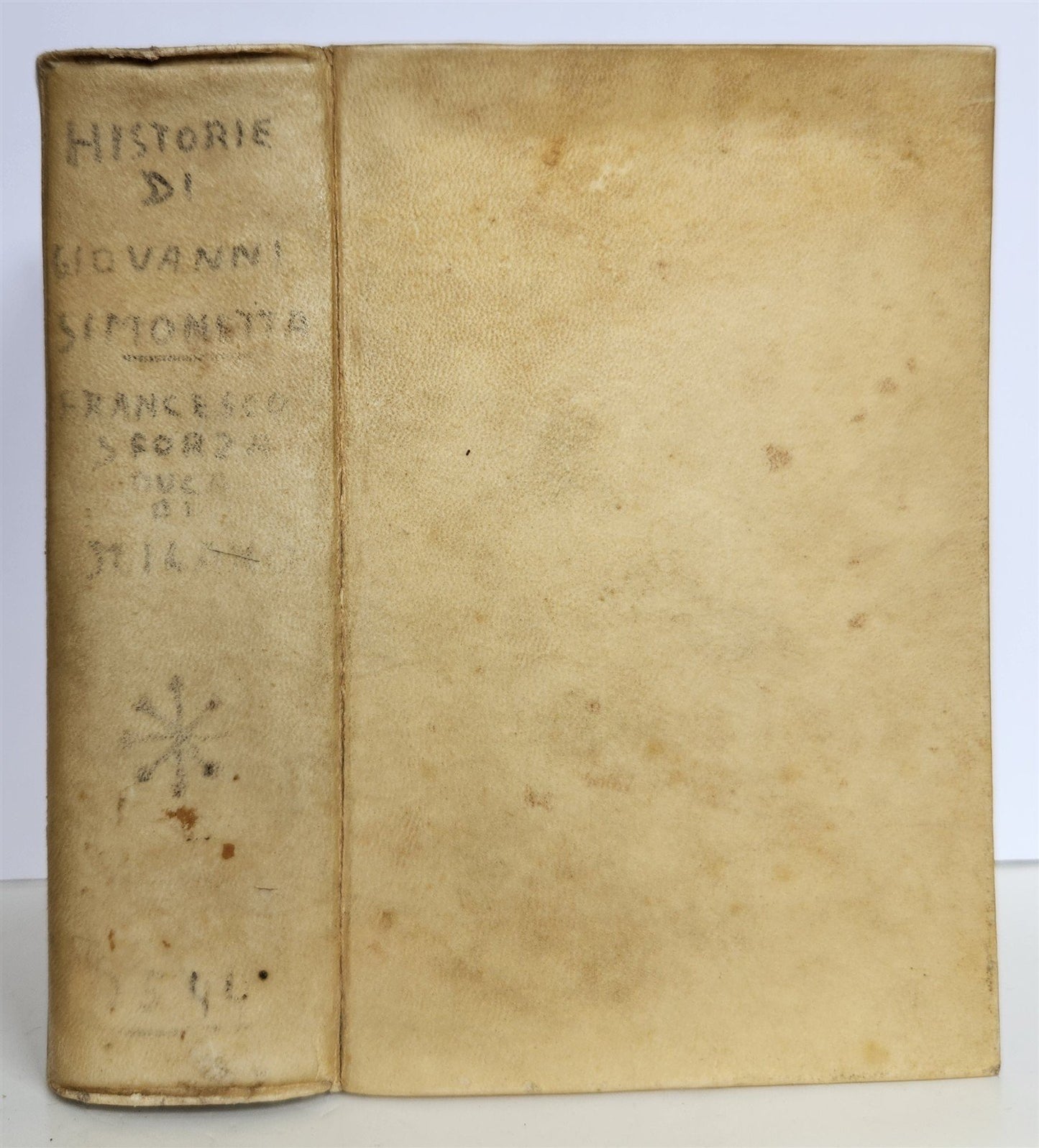 1544 HISTORY of FRANCESCO SFORZA DUKE of MILAN antique 16th CENTURY