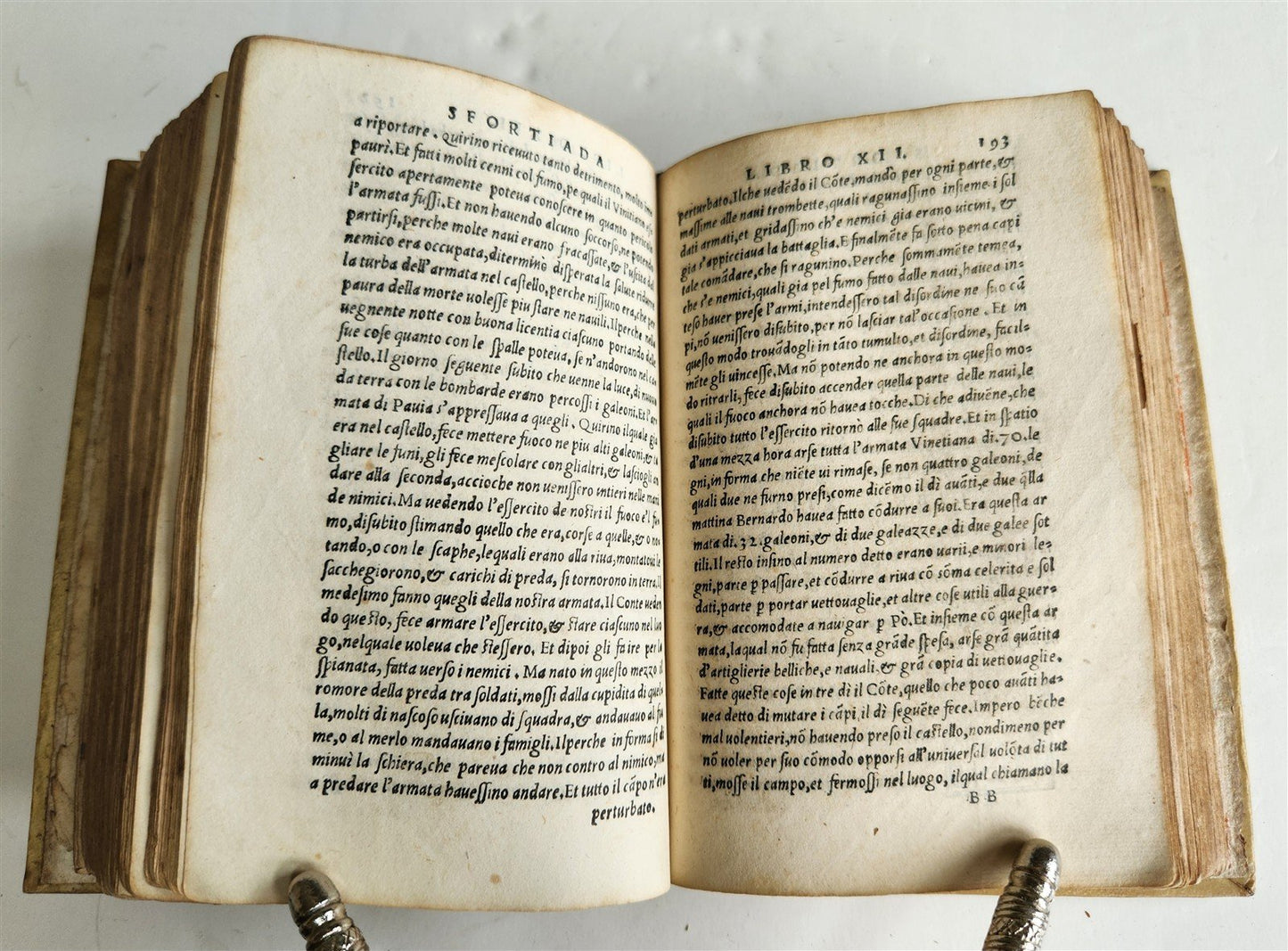 1544 HISTORY of FRANCESCO SFORZA DUKE of MILAN antique 16th CENTURY