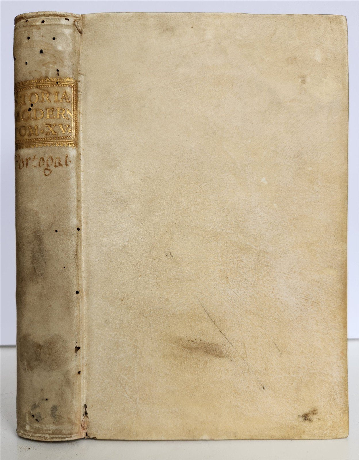 1745 HISTORY of PORTUGAL & SPAIN antique ILLUSTRATED w/ 12 ENGRAVINGS & MAP