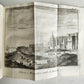 1745 HISTORY of PORTUGAL & SPAIN antique ILLUSTRATED w/ 12 ENGRAVINGS & MAP