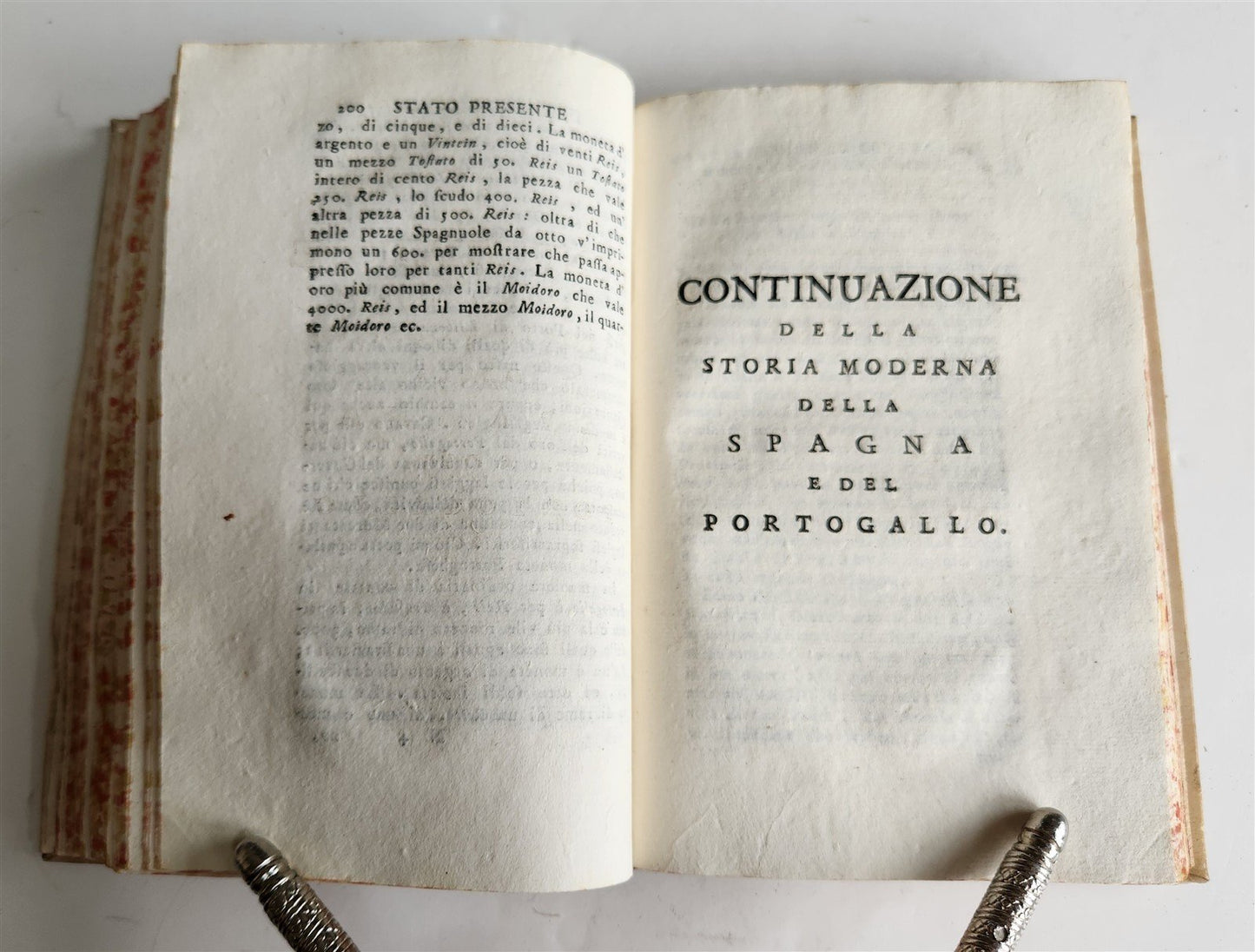 1745 HISTORY of PORTUGAL & SPAIN antique ILLUSTRATED w/ 12 ENGRAVINGS & MAP