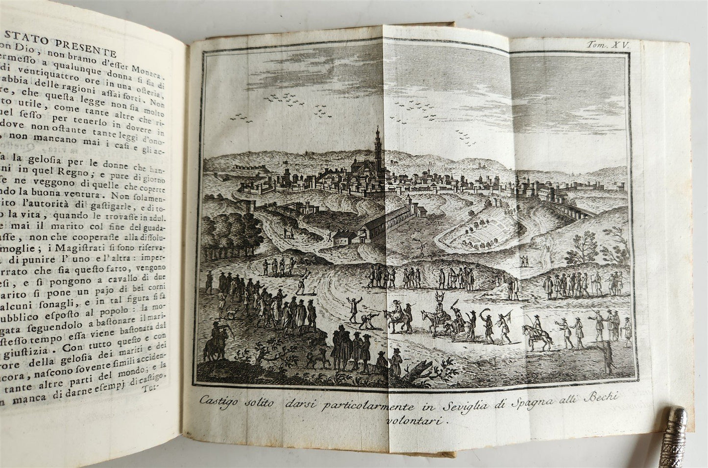 1745 HISTORY of PORTUGAL & SPAIN antique ILLUSTRATED w/ 12 ENGRAVINGS & MAP