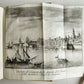 1745 HISTORY of PORTUGAL & SPAIN antique ILLUSTRATED w/ 12 ENGRAVINGS & MAP