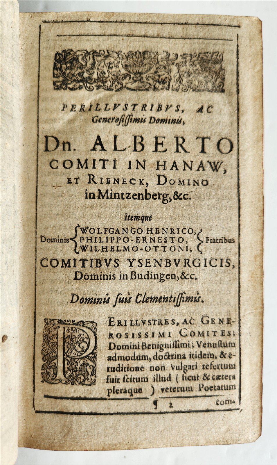 1696 PLUTARCH BIBLIOTHECA HISTORICA antique ILLUSTRATED vellum bound