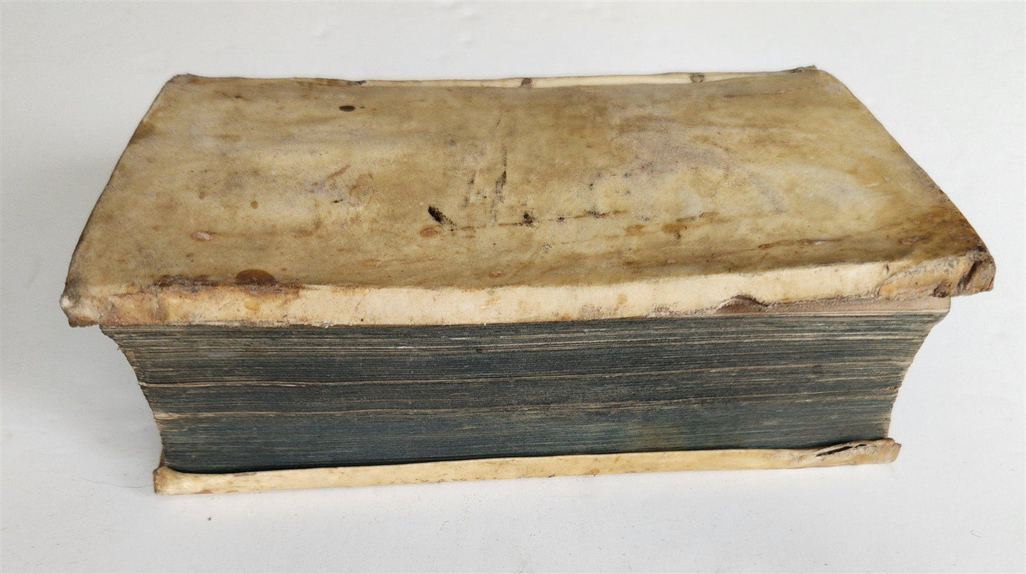1611 PIETRO BEMBO EPISTOLARUM antique vellum bound 17th CENTURY