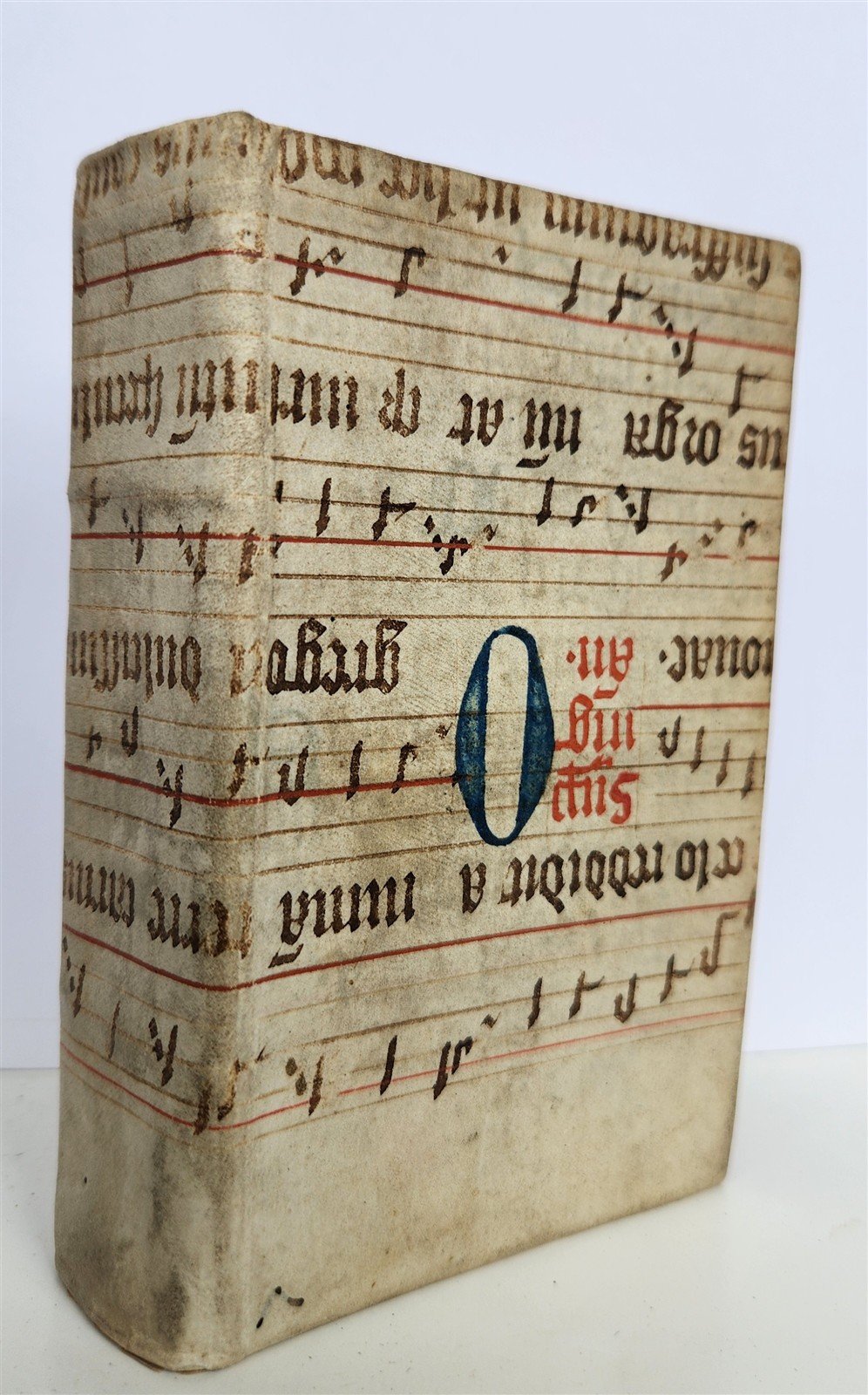 1700 NATURE of FRENCH LANGUAGE in GERMAN antique ANCIENT MANUSCRIPT BINDING