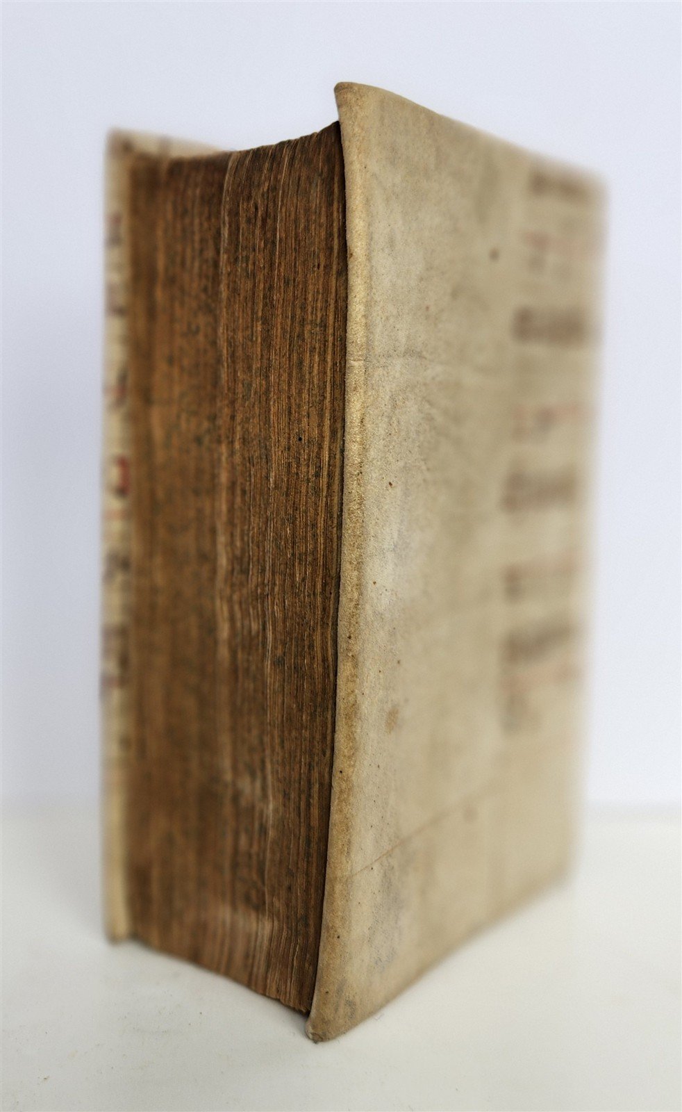 1700 NATURE of FRENCH LANGUAGE in GERMAN antique ANCIENT MANUSCRIPT BINDING