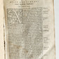 1555 BIBLE COMMENTARY by Dionysius Carthusianus antique VELLUM BINDING 16th CEN.