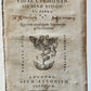 1592 POETRY by Marcus Hieronymus Vida antique BLIND-TOOLED PIGSKIN BINDING 16 C.