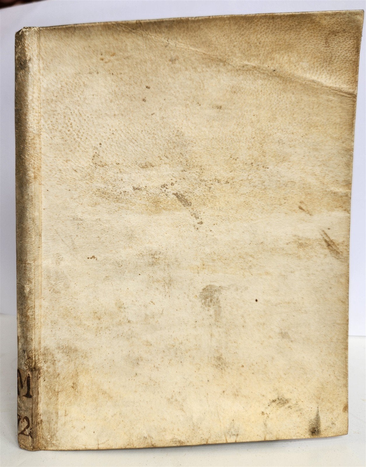 1633 AUGSBURG HISTORY antique VELLUM BINDING