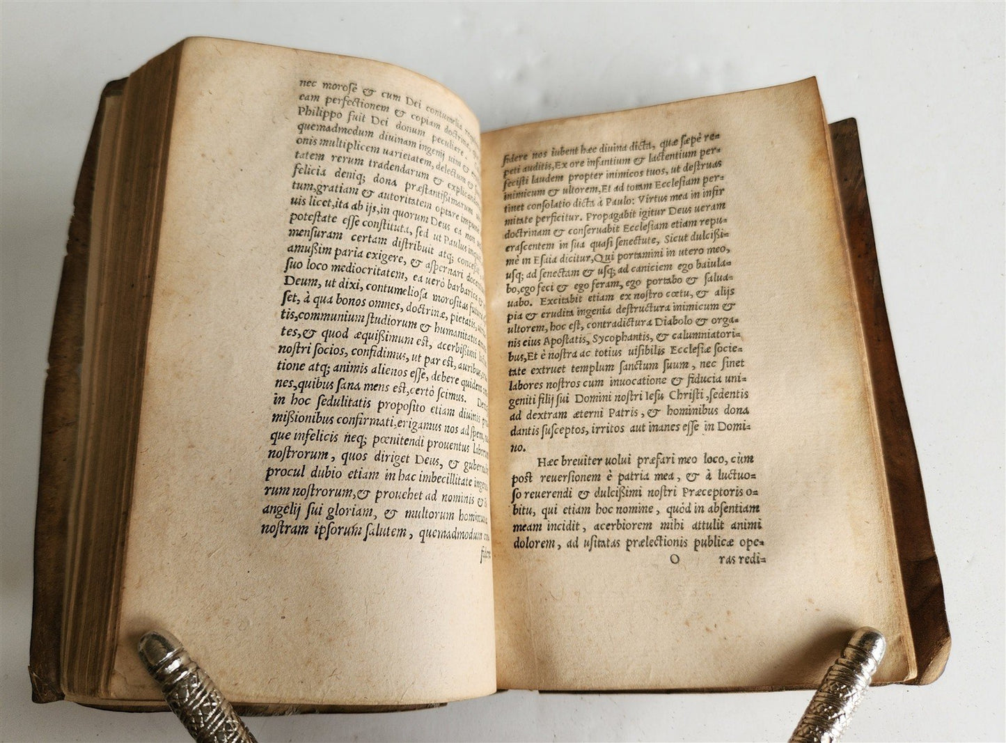 1561 LIFE & DEATH of PHILIP MELANCHTHON antique 16th CENTURY vellum bound