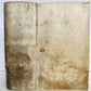 1719 PSALMS of DAVID in GERMAN antique vellum binding
