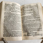 1719 PSALMS of DAVID in GERMAN antique vellum binding