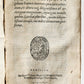 1554 Commentary on Gospel of John by Dionysius Carthusian antique vellum binding