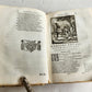 1692 ILLUSTRATED MACARONIC by POETRY MERLINI COCAII antique 17th CENTURY vellum