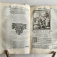 1692 ILLUSTRATED MACARONIC by POETRY MERLINI COCAII antique 17th CENTURY vellum