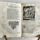 1692 ILLUSTRATED MACARONIC by POETRY MERLINI COCAII antique 17th CENTURY vellum