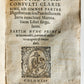 1580 LAW BOOK by E. BARONIS antique 16th CENTURY decorative vellum binding