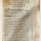 1580 LAW BOOK by E. BARONIS antique 16th CENTURY decorative vellum binding