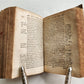 1580 LAW BOOK by E. BARONIS antique 16th CENTURY decorative vellum binding