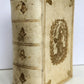 1713 ROMAN ANTIQUITIES antique ILLUSTRATED decorative vellum binding
