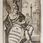 1713 ROMAN ANTIQUITIES antique ILLUSTRATED decorative vellum binding