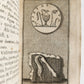 1713 ROMAN ANTIQUITIES antique ILLUSTRATED decorative vellum binding