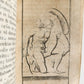 1713 ROMAN ANTIQUITIES antique ILLUSTRATED decorative vellum binding