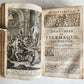 1760 ADVENTURES of TELEMACHUS in FRENCH antique ILLUSTRATED vellum bound