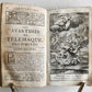 1760 ADVENTURES of TELEMACHUS in FRENCH antique ILLUSTRATED vellum bound