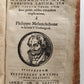 1578 POETRY Sentences of Theognis Megarensis antique vellum bound 16th CENTURY