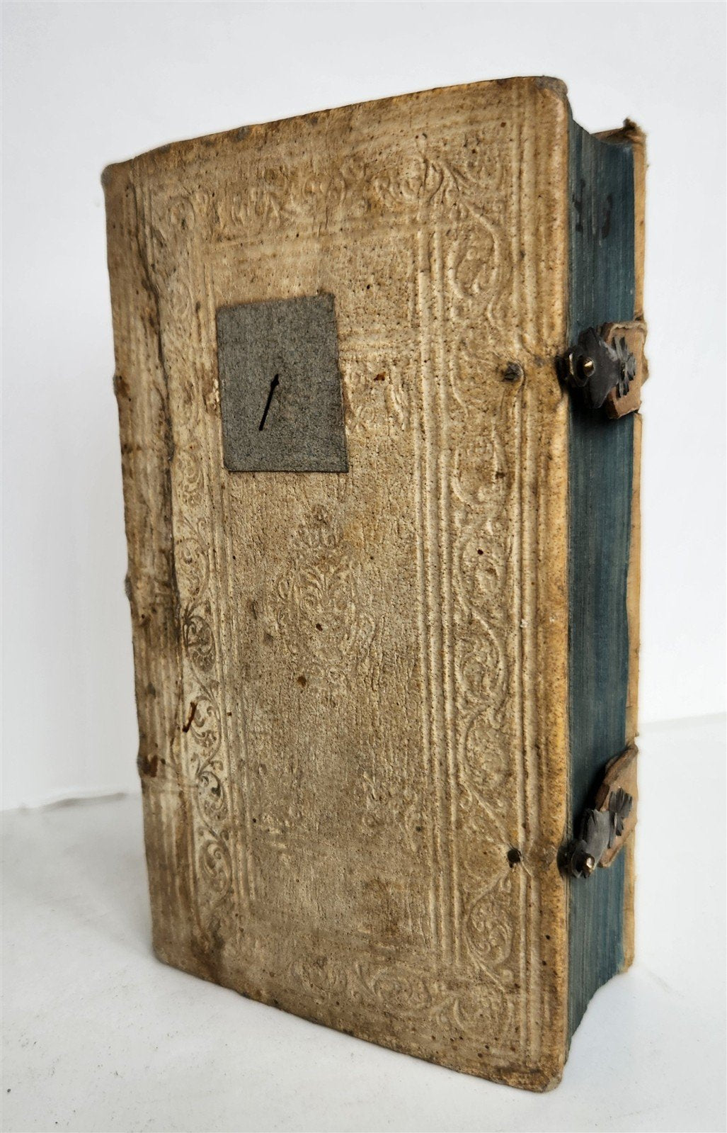 1657 CANON LAW MANUAL by CORVINUS antique ELZEVIR pigskin bound 17th CENTURY