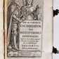 1657 CANON LAW MANUAL by CORVINUS antique ELZEVIR pigskin bound 17th CENTURY