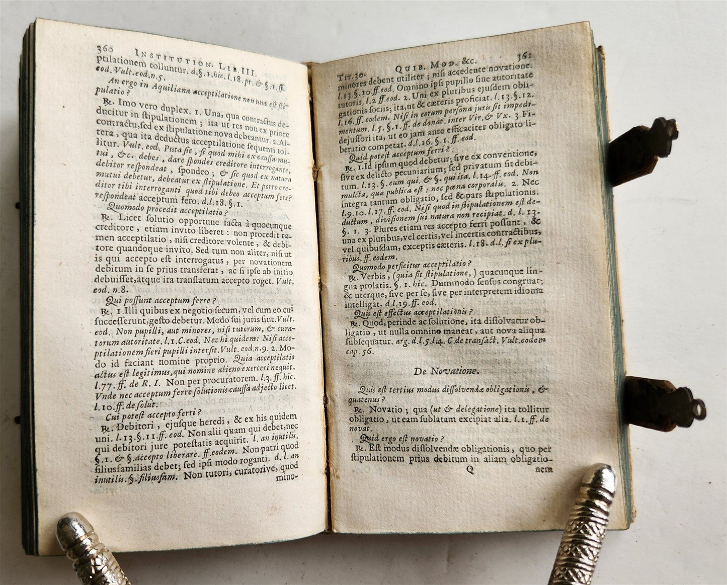 1657 CANON LAW MANUAL by CORVINUS antique ELZEVIR pigskin bound 17th CENTURY