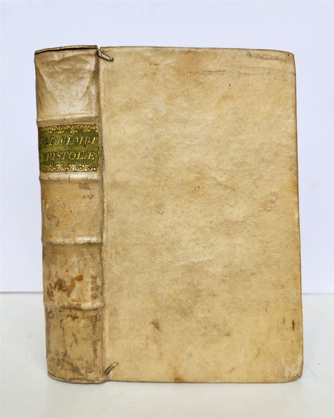 1552 PIETRO BEMBO antique vellum bound 16th CENTURY Epistolarum Leonis Decimi