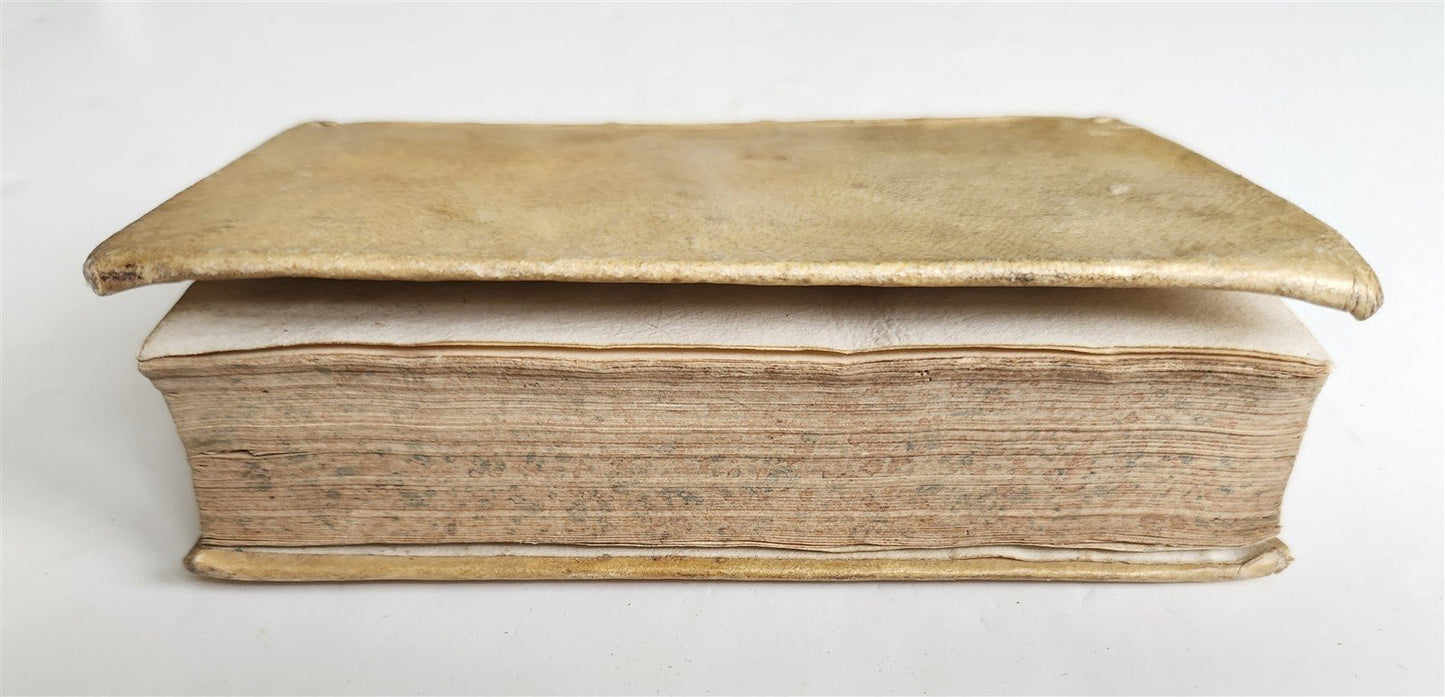 1552 PIETRO BEMBO antique vellum bound 16th CENTURY Epistolarum Leonis Decimi