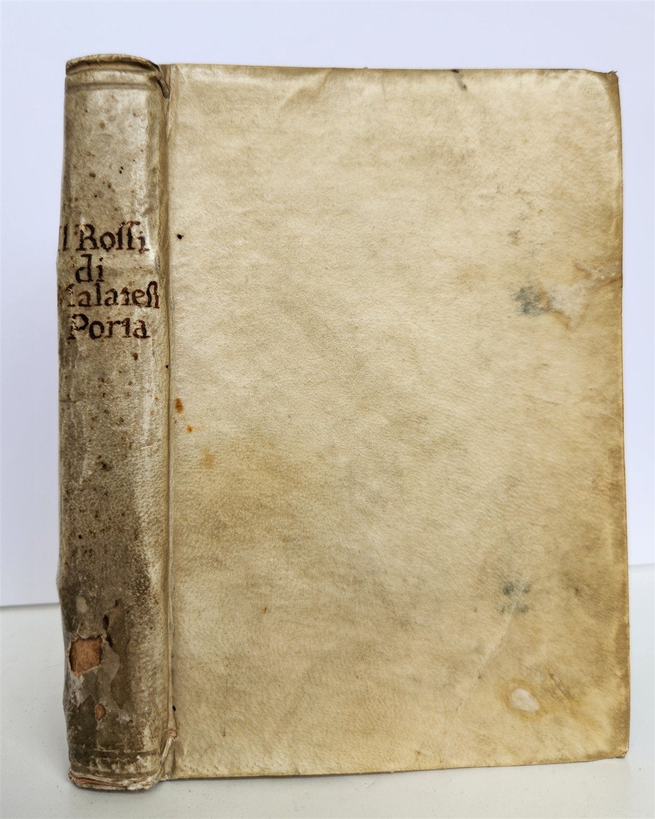 1589 Commentary on Torquato Tasso's Jerusalem Delivered ANTIQUE vellum bound